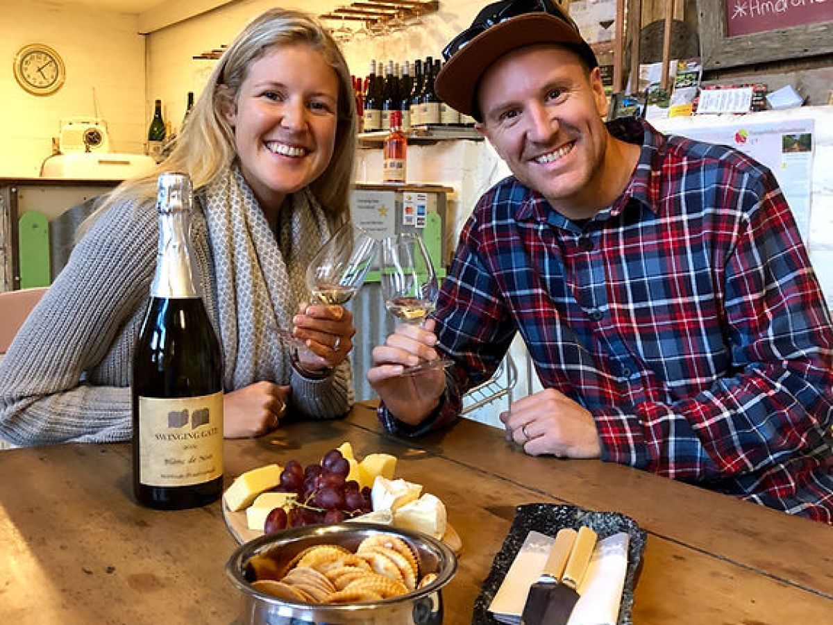 a man and a woman sitting at a table